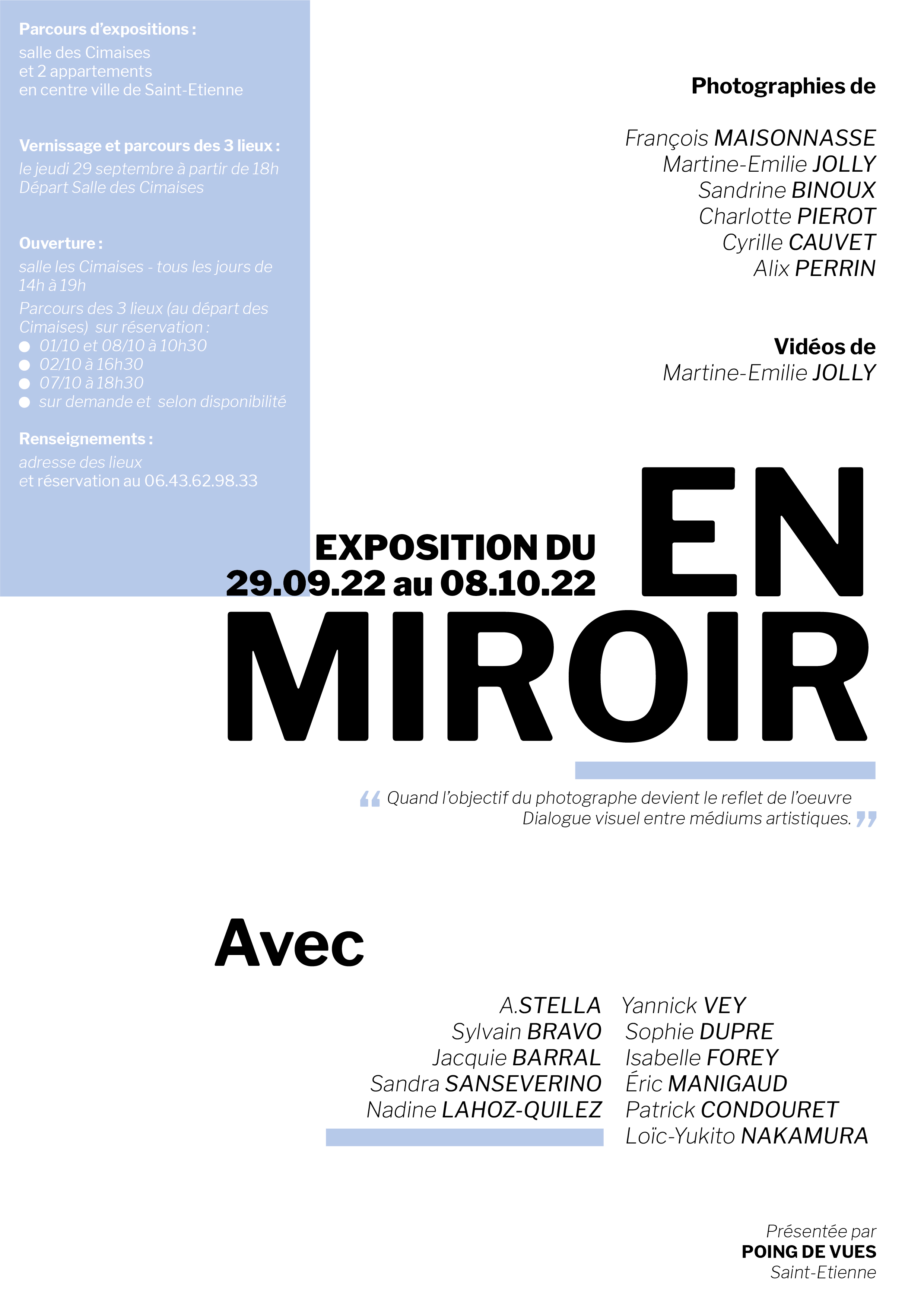 Exposition EN MIROIR