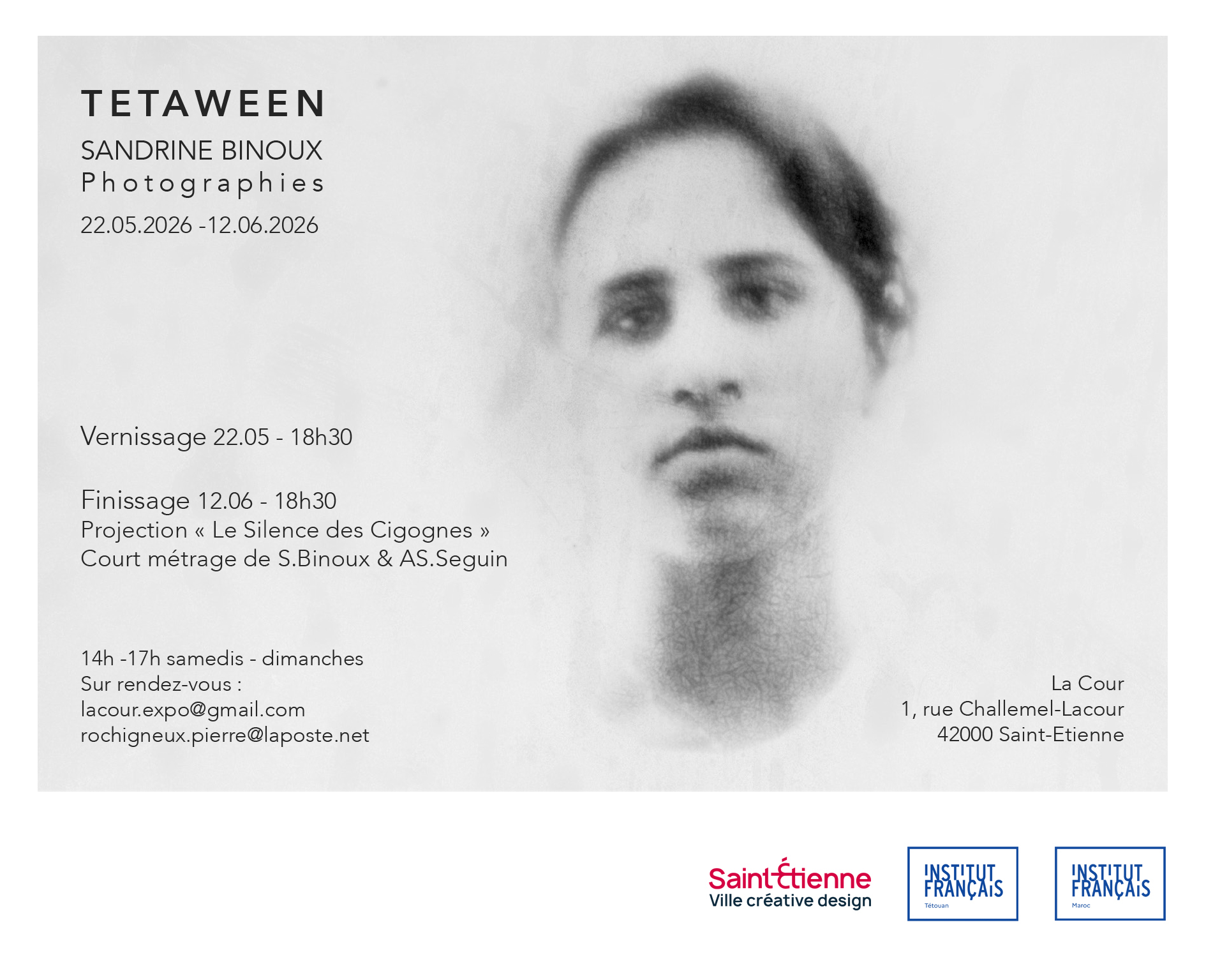 TETAWEEN - Exposition du 22.05.2026 au 12.06.2026